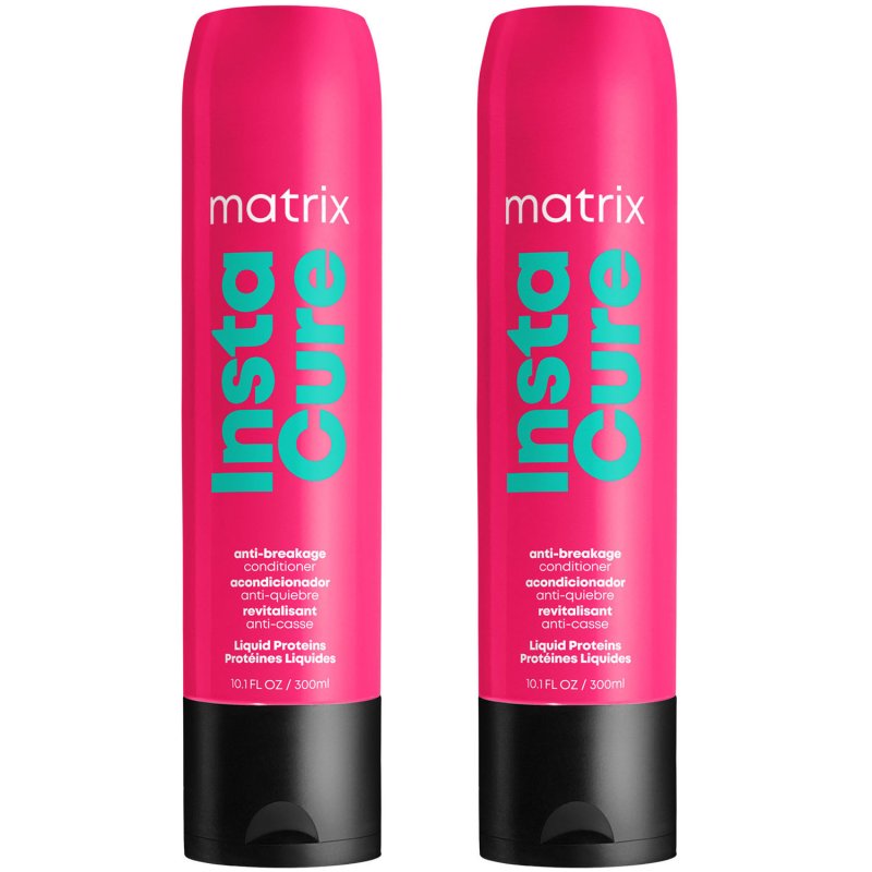 Matrix Профессиональный кондиционер Instacure для восстановления волос с жидким протеином, 300 мл х 2 шт (Matrix, Total Results)