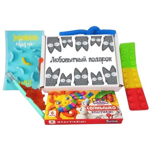 Увлекательный игровой подарок для детей 5-9 лет / развивающий подарочный набор необычных игрушек