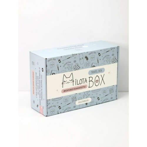 Коробочка сюрприз MilotaBox милота бокс 'Travel' путешествия, подарочный бокс- коробочка с детским набором для девочек. Подарок-сюрприз на любой праздник.