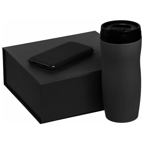 Набор Formation Light, черный, коробка: 20,5х20х8 см, пластик, нержавеющая сталь, покрытие софт-тач