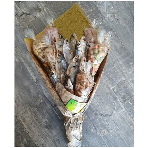 Съедобный букет «Рыбный с Орехами»