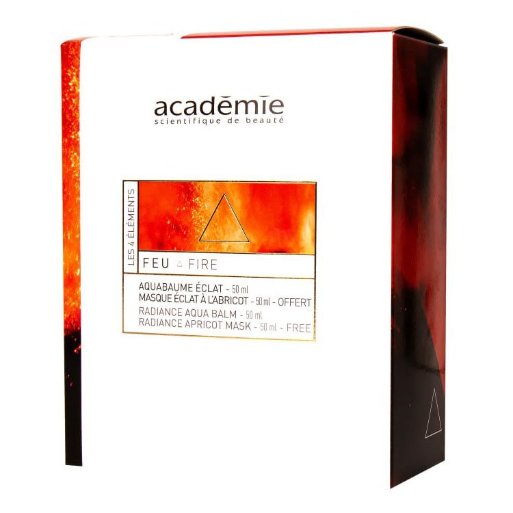 Academie Набор Radiance: абрикосовая маска 50 мл + аквабальзам сияние 50 мл (Academie, Academie Visage - нормальная кожа)