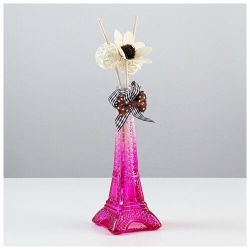 Набор подарочный 'Париж': ваза,свечи,аромамасло клубника, 'Богатство Аромата'