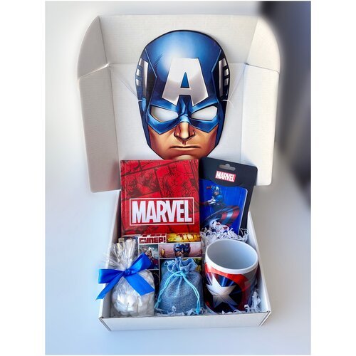 Подарочный набор Марвел 'Капитан Америка'