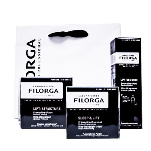 Filorga Набор «Лифтинг»: сыворотка 30 мл + дневной крем 50 мл + ночной крем 50 мл (Filorga, Lift-Structure)