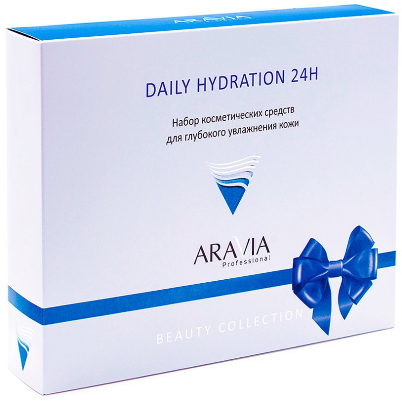 Aravia Professional Набор для глубокого увлажнения кожи Daily Hydration 24H, 3 средств (Aravia Professional, Уход за лицом)
