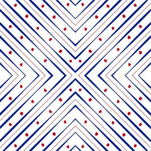 Упаковочная бумага Be Smart Men's pattern, 100 х 70 см, ромб
