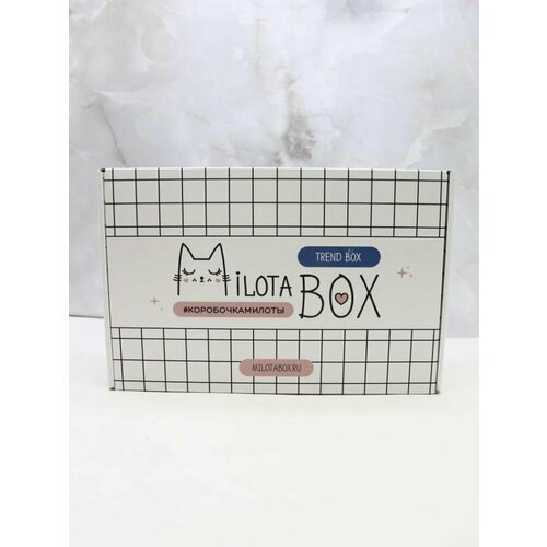 Коробочка сюрприз MilotaBox милота бокс 'Trend' тренд, подарочный бокс- коробочка с детским набором для девочек. Подарок-сюрприз на любой праздник.