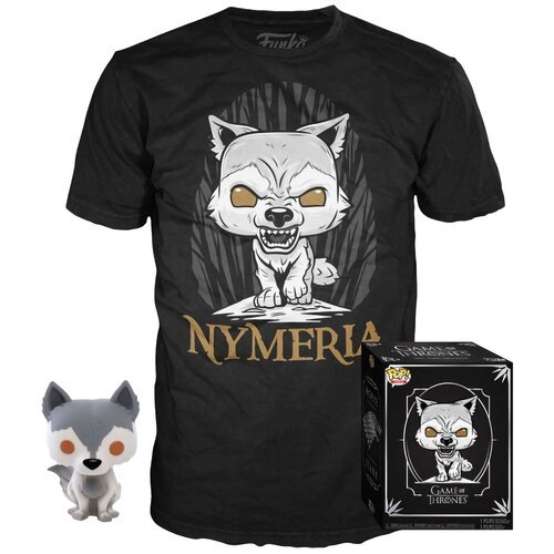 Набор (фигурка + футболка) Funko POP & Tee Game of Thrones: Nymeria